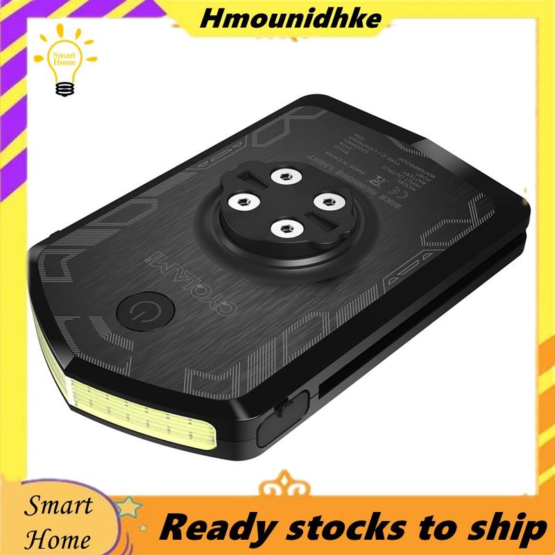 ไฟหน้าจักรยาน IPX6 กันน้ำ พร้อม.Power Bank Type-C ชาร์จอุปกรณ์และคอมพิวเตอร์ได้