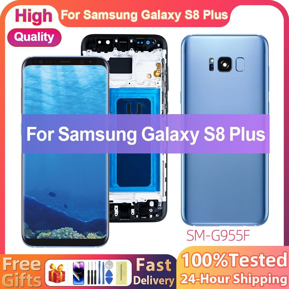 ทดสอบ 100% TFT6.2 "สําหรับ Samsung Galaxy S8 Plus S8 + จอแสดงผล LCD Touch Digitizer G955 G955F G955F