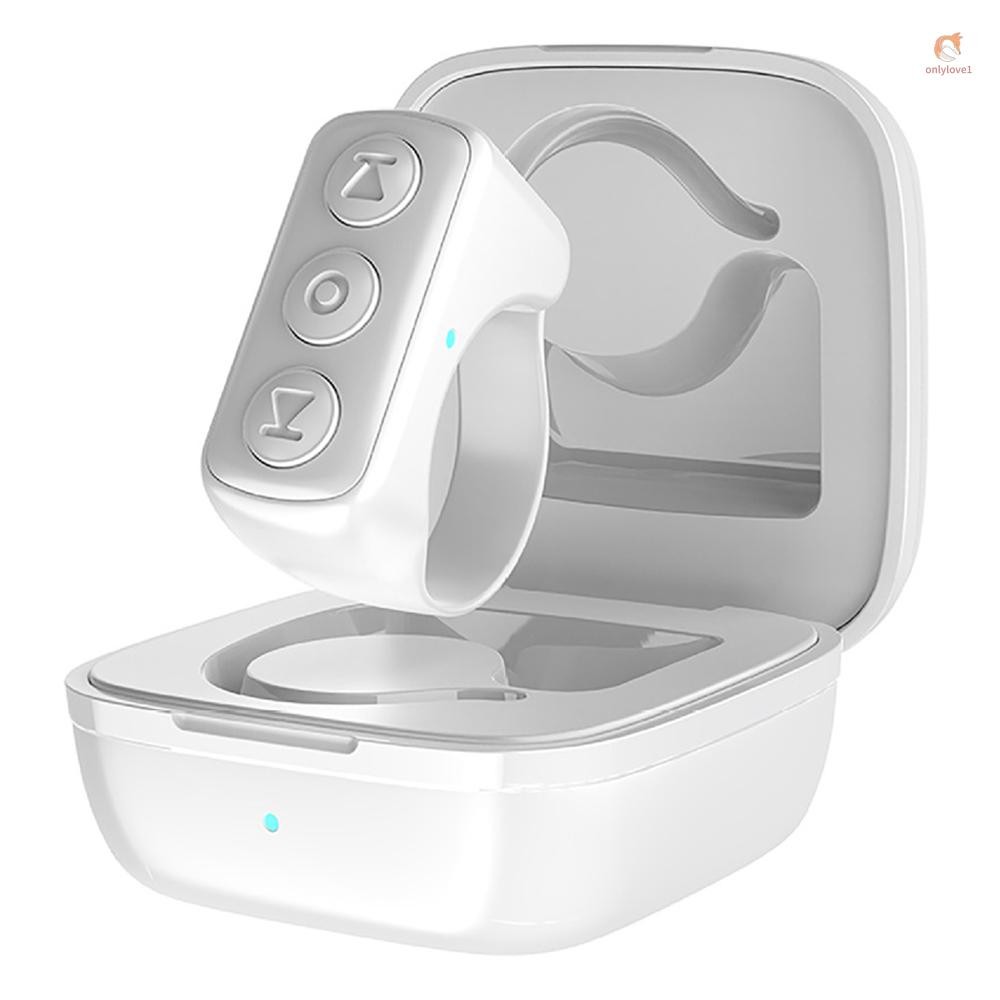 สําหรับ TikTok แหวนเลื่อน Kindle Page Turner Remote Photo Clicker iPhone Remote Camera Control Pause