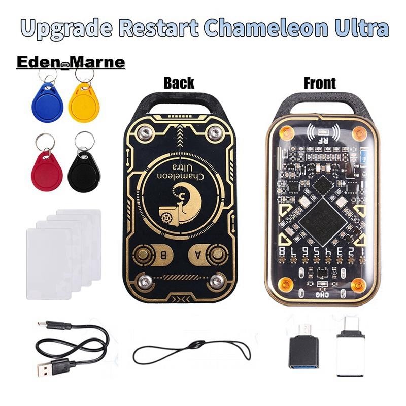 [Eden_Marner]Chameleon Ultra Upgrade Smart Card Emulator+4XUID Card/Keychain RFID Smart Chip Reader 