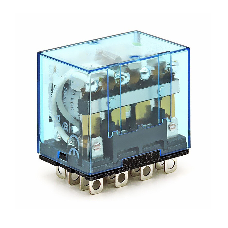 ดีทีสุด รีเลย์ LY4N  12VDC. 24VDC 24VAC 110VAC 220VAC