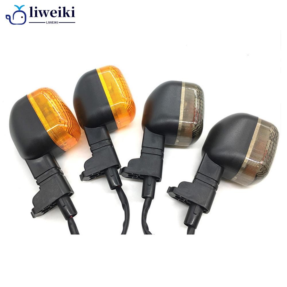 LIWEKI 2 ชิ้นรถจักรยานยนต์เลี้ยวไฟแสดงสถานะด้านหน้าหรือด้านหลังสําหรับ BMW BWS100 F650GS 99-07 F650C