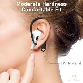 ตะขอเกี่ยวหู ตัวยึดหูฟัง ซิลิโคนนิ่ม ที่เกี่ยวหูฟัง Bluetoothสำหรับเล่นกีฬา ป้องกันการหลุดหาย ซิลิโคนป้องกันการตกหล่น