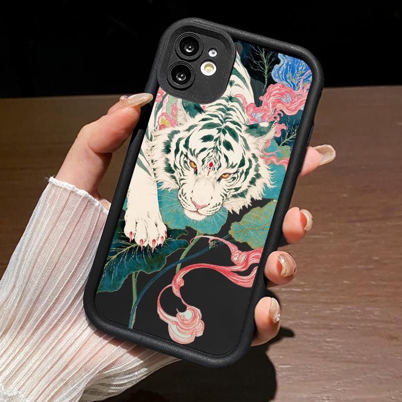 สําหรับ IQOO Z9X 5G Z9 5G Neo U5x Z6 5G Z7i Soft Pro กล้อง Anime Artistic Tiger Hp กรณี