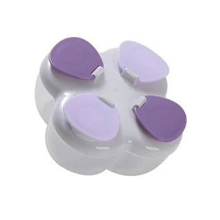CC Travel Friendly Baby Formula Organizer กล่องนมผงทําความสะอาดง่าย 4 ส่วน