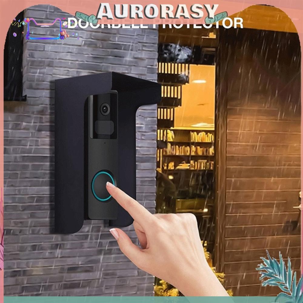 Doorbell Rain Cover Weatherproof Doorbell Cover Ring Doorbell Anti-Glare Cover
