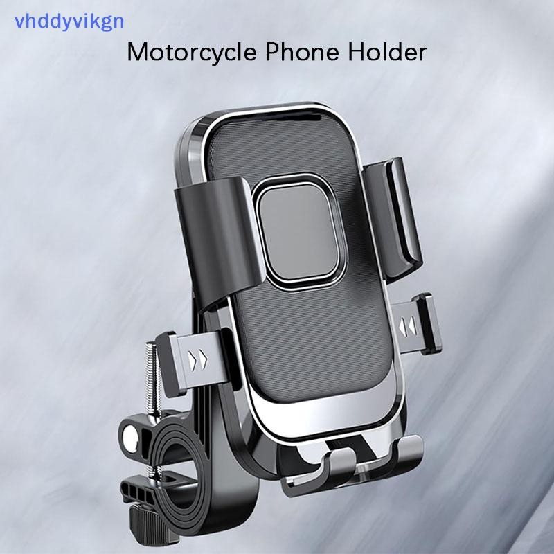 VHDD Moto Bike Phone Holder, One Hand Operation และ 360° ที่วางโทรศัพท์แบบหมุนได้สําหรับรถจักรยานยนต