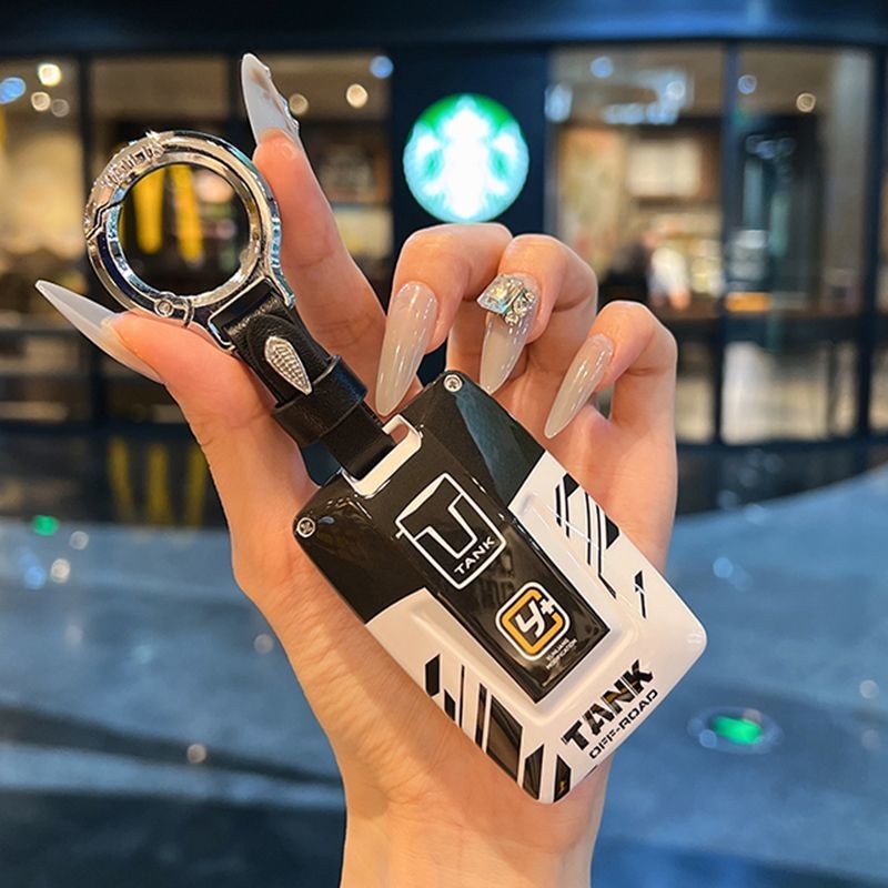 (250807)ใช้ได้กับฝาครอบกุญแจ GWM Tank 300 24 รุ่น Cyber GWM Tank 500