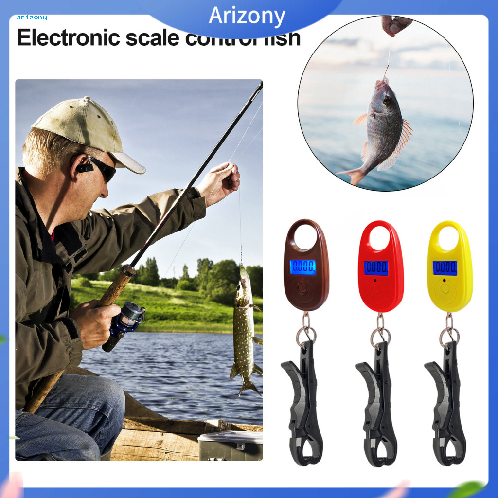penstok Fish Gripper พร้อมอิเล็กทรอนิกส์ Scale Fish Gripper Clamp แบบพกพา Fish Gripper พร้อม Digital