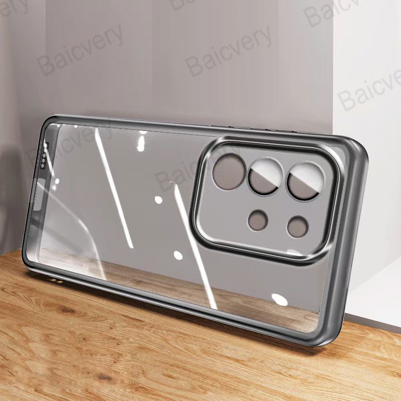 ปลอกสําหรับ VIVO Y29 4G V2434 T4X 5G V2437 สีสัน Anti-Drop กล้องเกราะป้องกันปกหลัง