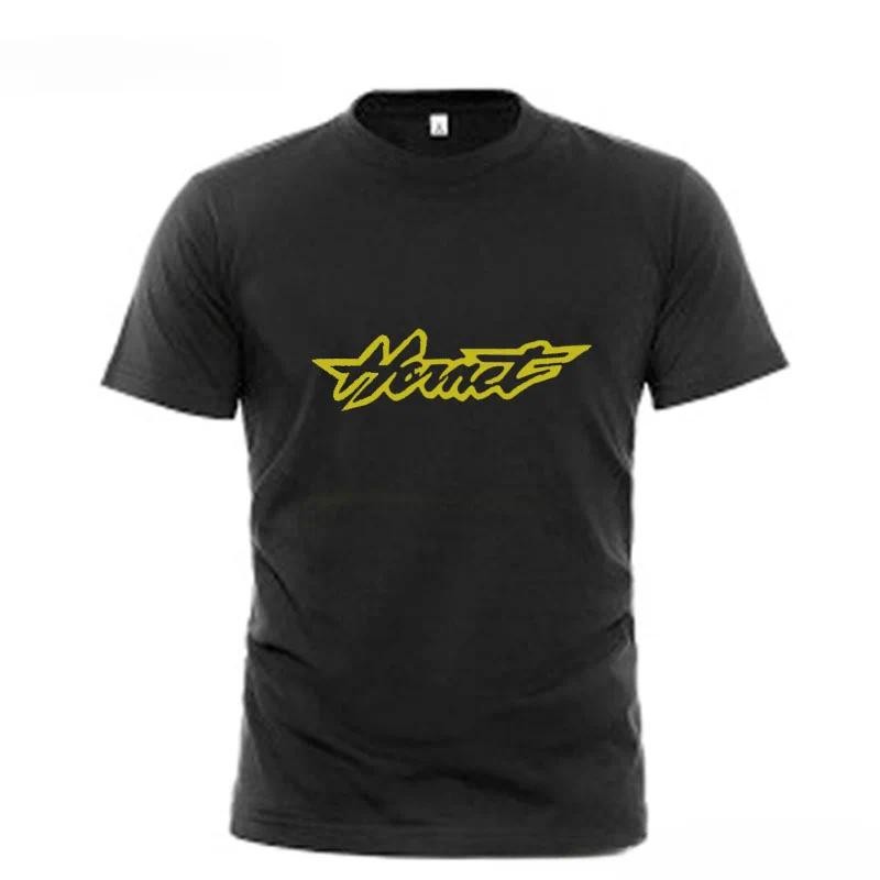 COD สําหรับ CB599 600 F/SA CB650F F2,F3,F4, f4i HORNET T เสื้อผู้ชายใหม่โลโก้เสื้อยืดผ้าฝ้ายฤดูร้อนแ