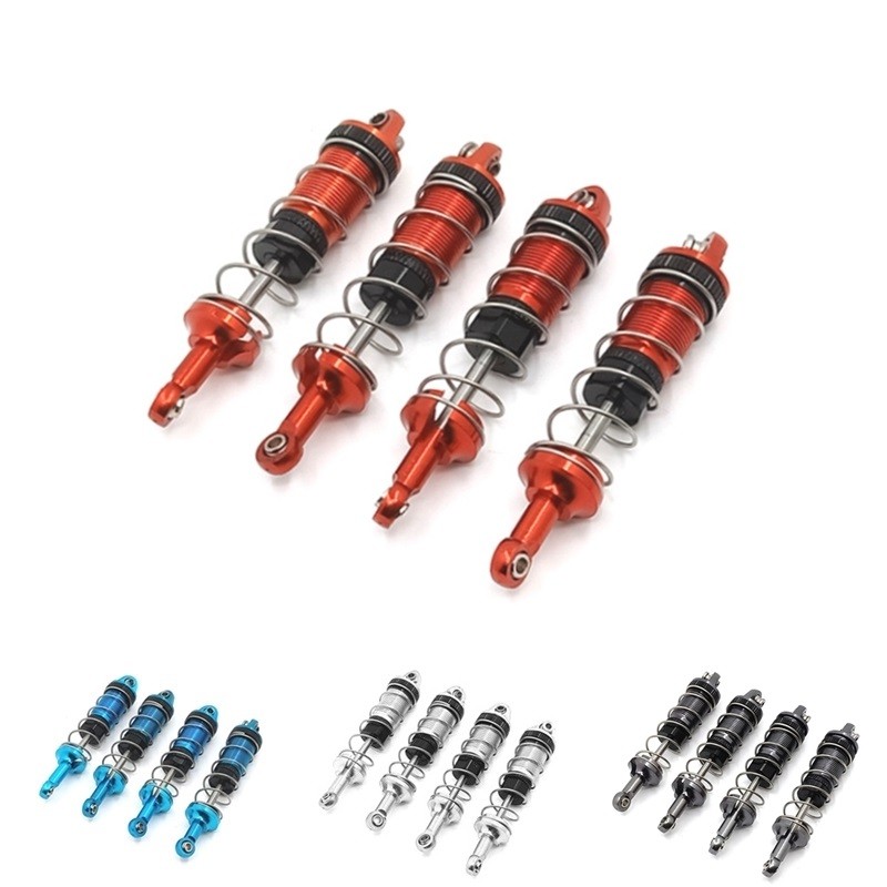 MN128 MN86 4pcs โลหะน้ํามันโช้คอัพ Damper สําหรับ MN128 MN86 MN86S MN86K MN86KS MN G500 1/12 RC รถอะ