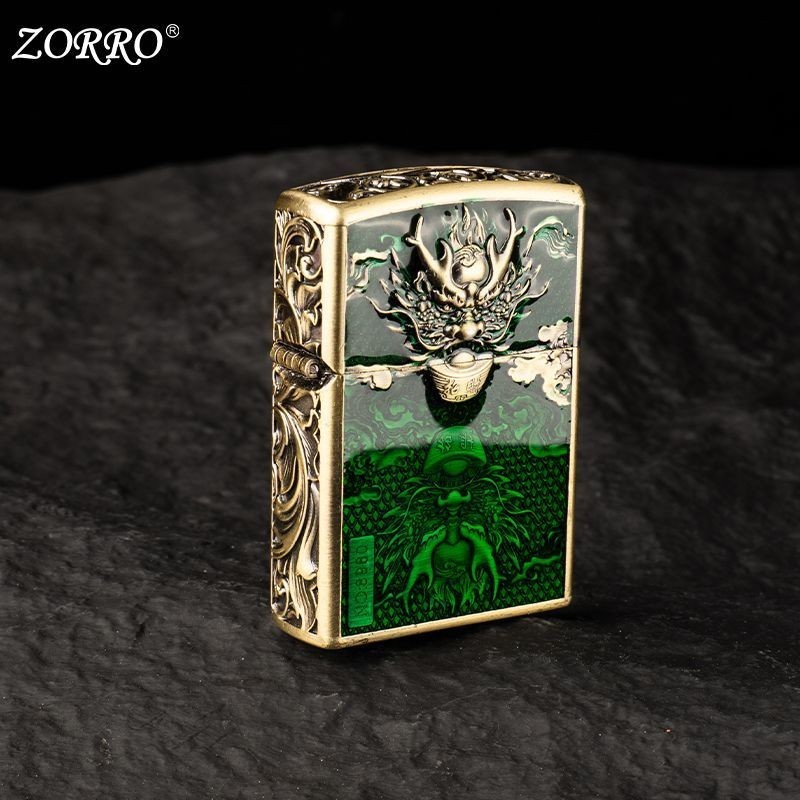 ZORRO ไฟแช็กน้ำมันก๊าดกันลม Zorro.