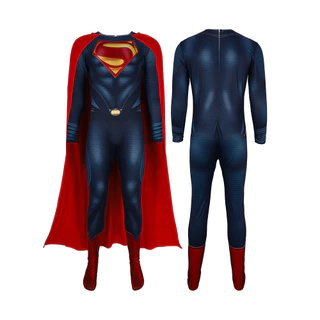 🇹🇭 ชุดซุปเปอร์ฮีโร่ 2025 Superman Cosplay Costume เครื่องแต่งกายฮาโลวีน ชุดบอดี้สูทซูเปอร์แมนสไตล์ ชุดซุปเปอรแมน ชุดฮีโร