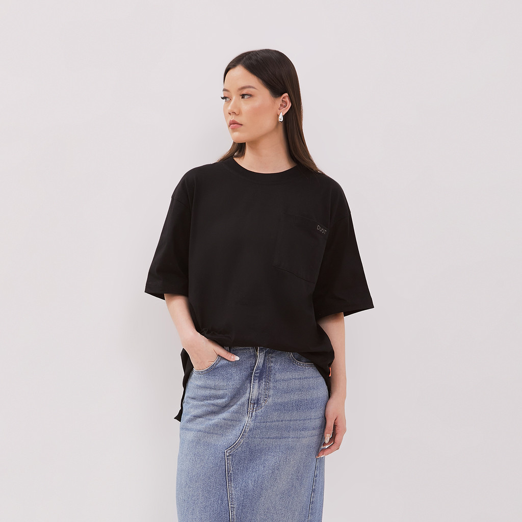 DUST Akaza เสื้อยืดผู้ใหญ่ สีดํา (D.74283-U)