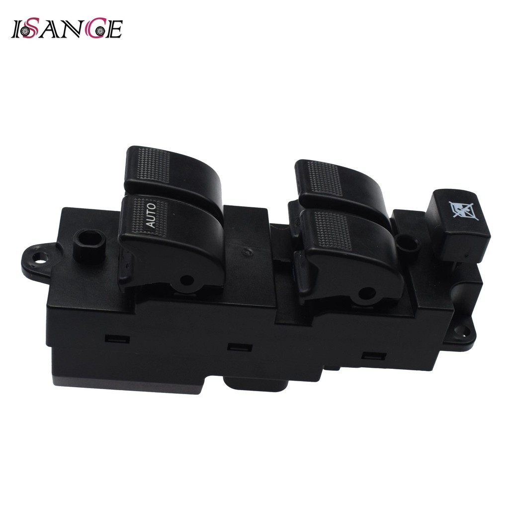 ISANCE ไฟฟ้าหน้าต่างสวิทช์ซ้าย Driver GJ6A-66-350A BJ2G-66-350 BJ3D-66-350 BL4E-66-350A สําหรับ Mazd