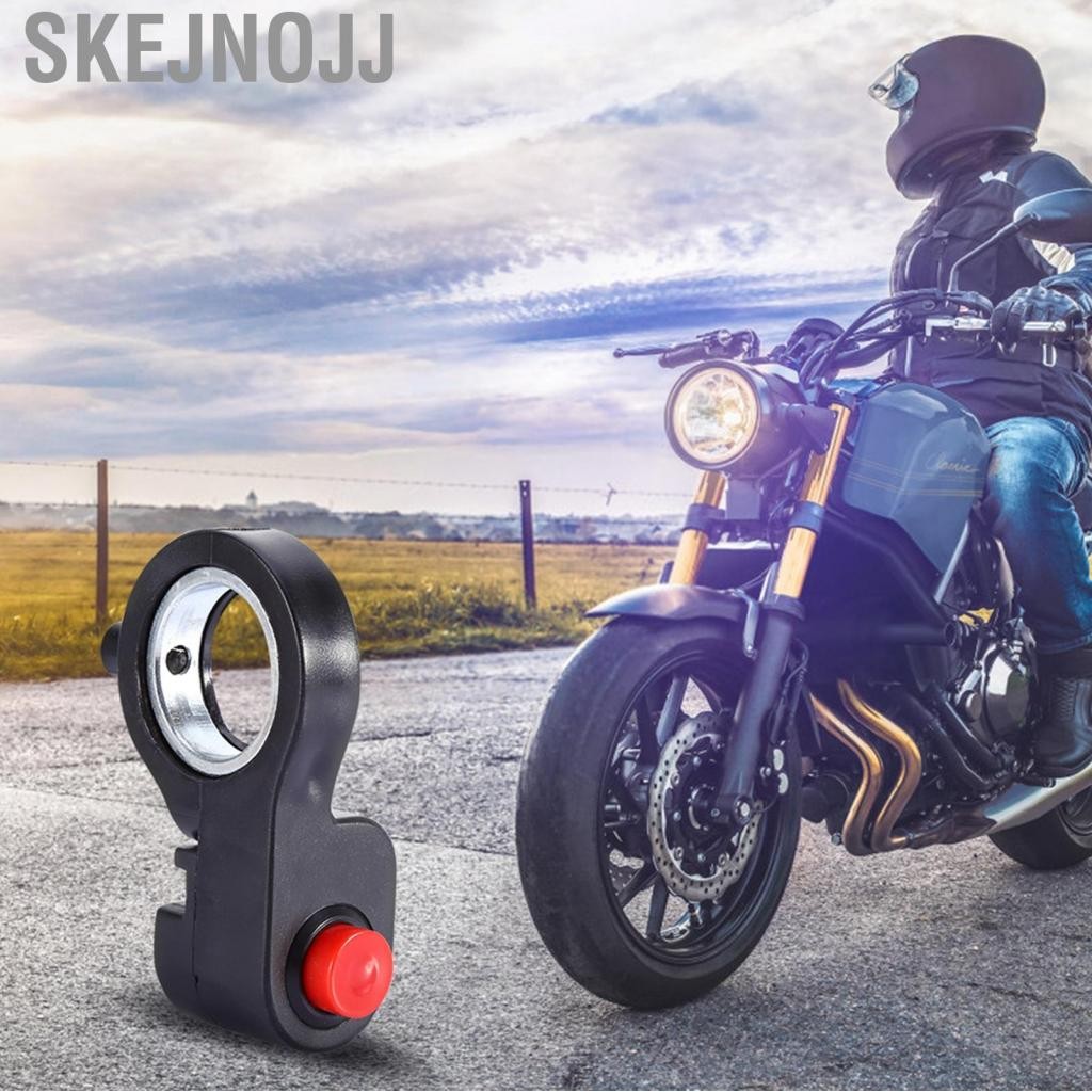 skejnojj-th motorcycle handlebar horn switch Universal 7/8 ATV Bike Starter กดปุ่มเปิด/ปิดเริ่มต้นด้