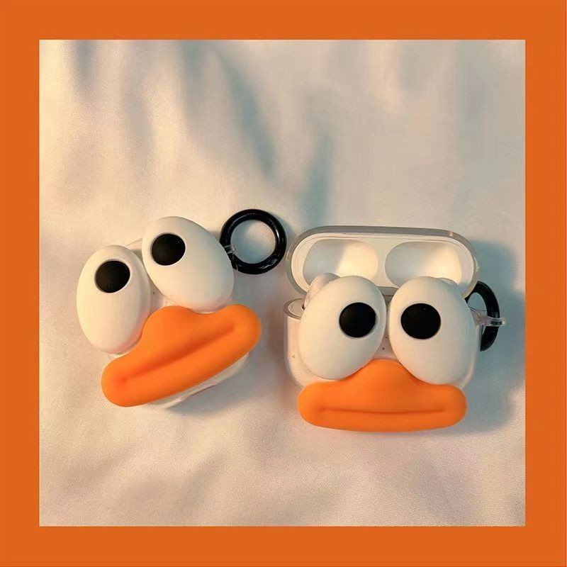 Ins Fun Duck Emoticon Huawei Freebuds4i/4e เคสหูฟัง 5i ไร้สายบลูทูธ pro เคสป้องกัน 3rd Generation LK