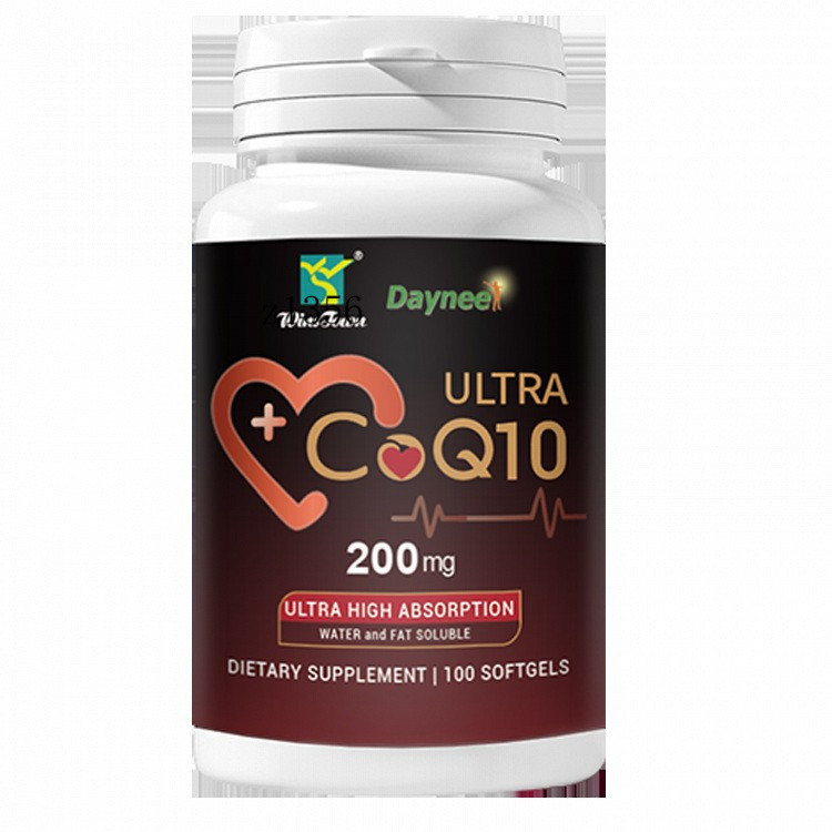 ผลิตภัณฑ์เสริมอาหาร Coenzyme Q10 Ubiquinone CoQ10 แคปซูล
