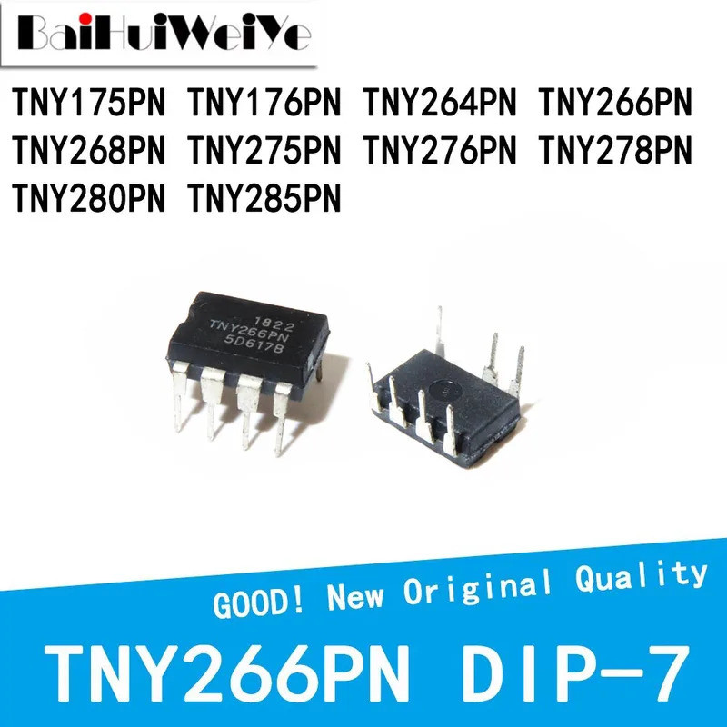 1-5PCS TNY276PN TNY175PN TNY176PN TNY264PN TNY266PN TNY268PN TNY275PN TNY278PN TNY280PN TNY285PN DIP