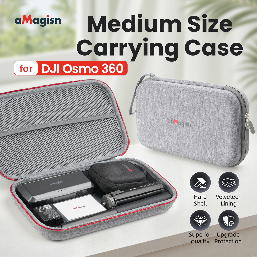 สําหรับ ดีเจ ออสโม 360 กระเป๋าเก็บของขนาดกลาง, กระเป๋าถือ, กันกระแทกและทนต่อการตก, กล้องพาโนรามากีฬา, อุปกรณ์เสริม ดีเจ 360