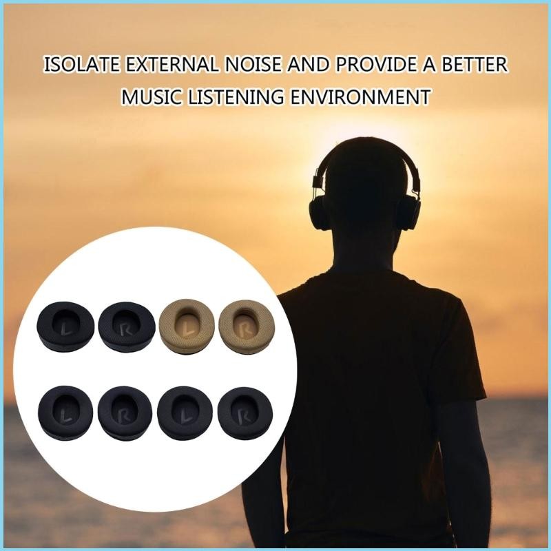 Soft Sponge Ear Cushions For FiiO FT1 Headphones Comfortable Fit Noise Isolation