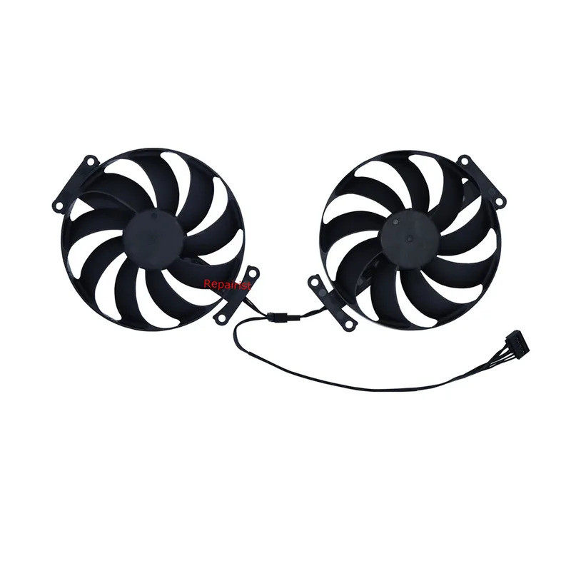 2 ชิ้น/เซ็ต,T129215BU,Graphics Mining Card Fan,Video Cooler,สําหรับASUS CMP40HX-8G,สําหรับASUS CMP 3