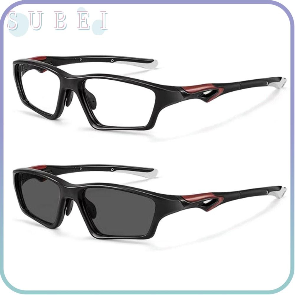 SUKAA แว่นสายตายาว, Progressive Near Far Photochromic Anti-Blue Light แว่นอ่านหนังสือ, TR90 Non-slip Ultralight Bifocal กีฬาแว่นตากันแดด Office