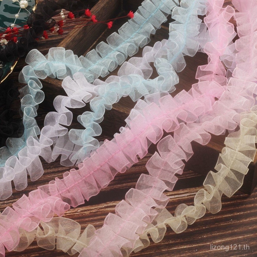 พับอุปกรณ์เสริมขายส่งลูกไม้กว้าง Handmade One Piece MR9R2.5 I-Shaped Fish Bone ขายส่ง Centemeter ลูก