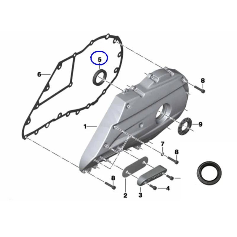 ซีลเพลาแขนโยกล้อหลังสําหรับ BMW C650GT C600 Sport
