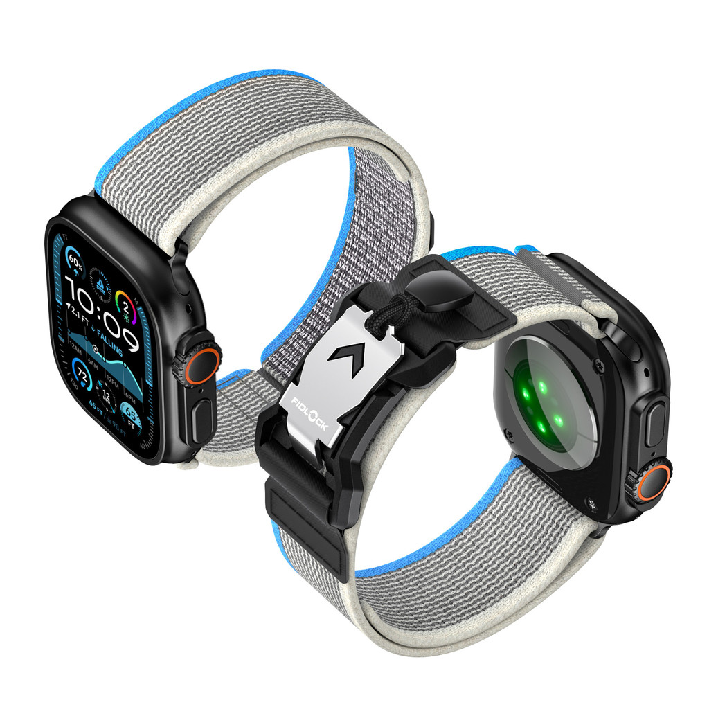 Apple Watch苹果10代适用斐得洛磁吸扣尼龙运动手表带 iwatch表带