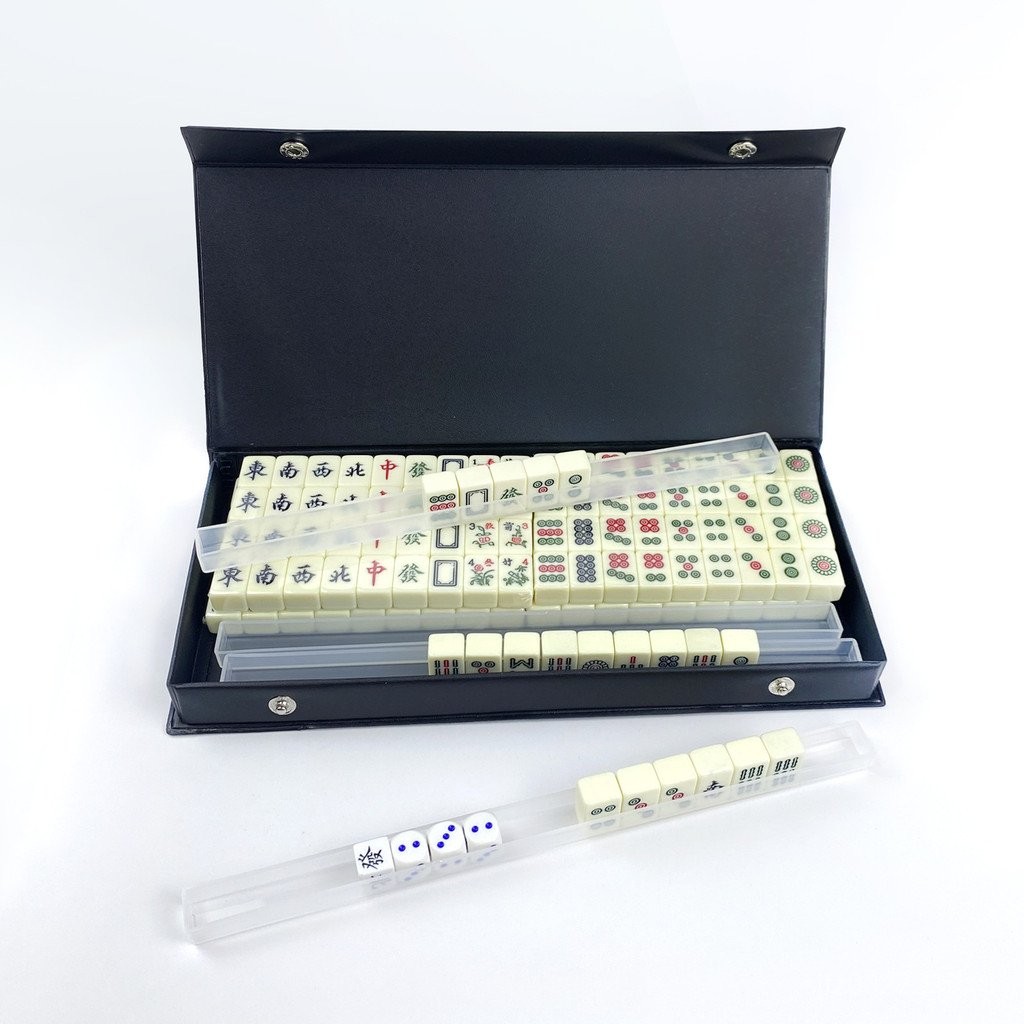 Mahjong Entertainment Mahjong Travel Mahjong Family Ruler ผู้ผลิตแบบพกพากลางแจ้งขายส่งเมลามีน Mini U