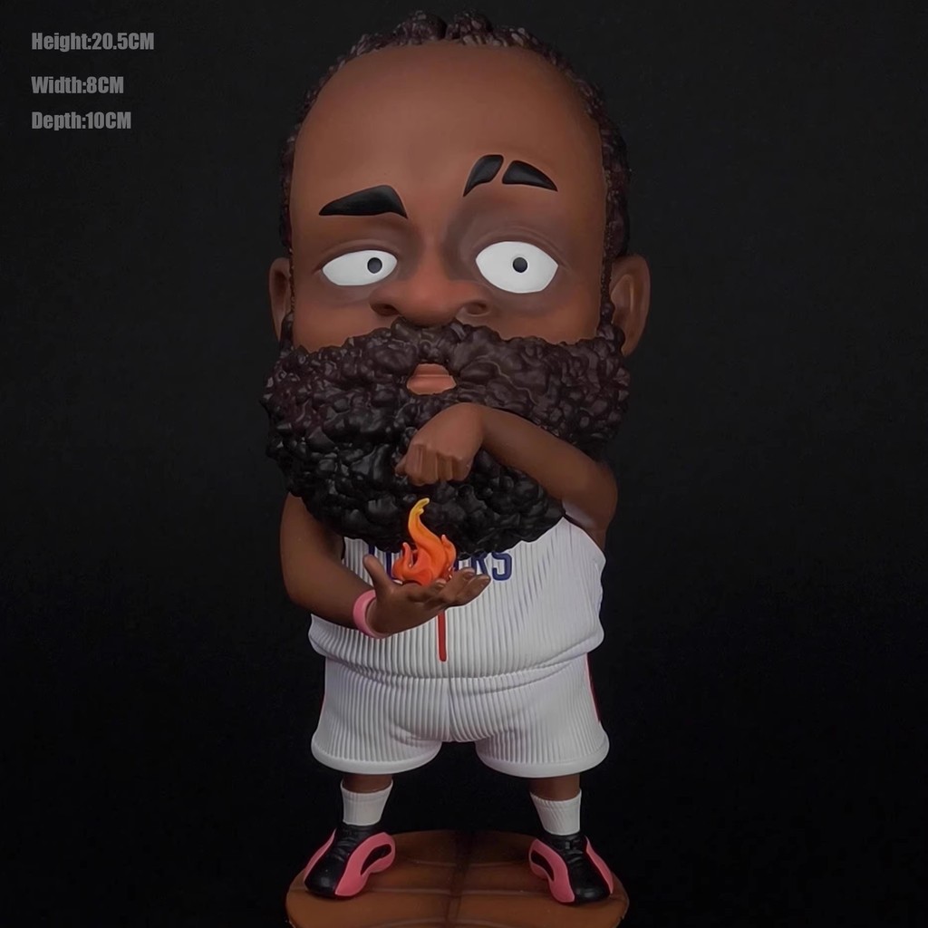 [พรีเมี่ยม] Ready Stock M3 Studio NBA รุ่น Q Speed Fleet Beard James Harden 2.0 รูปปั้น