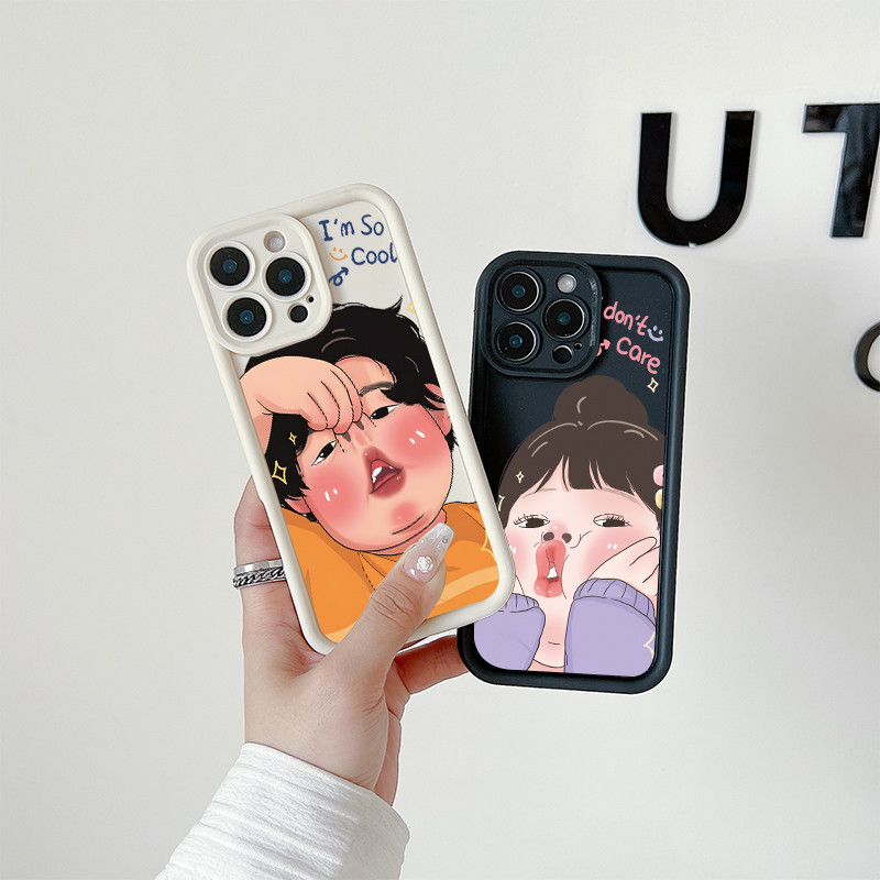 จัดส่งจากประเทศไทย ผู้ชายตัวเล็กที่ยกนิ้วขึ้น for OPPO A7 A5s A12 A11K  F11 Pro A3s A12E - รูปที่ 2