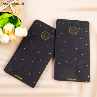 Annapink.th 50 ชิ้นคอลเลกชันตัวอักษรทองบนสีดําพื้นหลังกระดาษ…