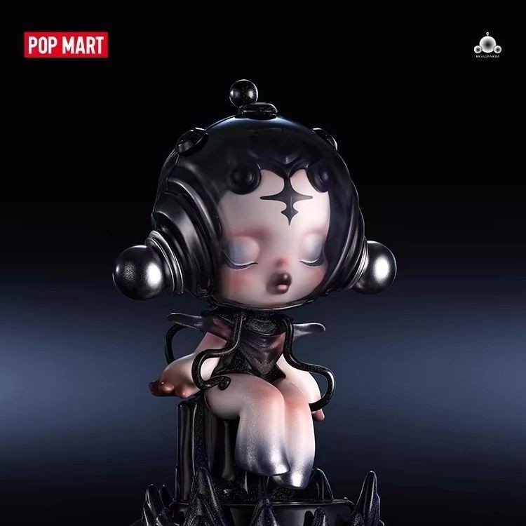 Popmart POPMART SKULLPANDA Voice Series อินเทรนด์เล่น Mystery Box Figure ของขวัญเดสก์ท็อปน่ารัก