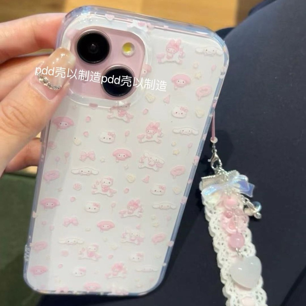 Trojan Melody เคสโทรศัพท์เหมาะสําหรับ iPhone15 14 13 11 12Promax 11Promax 12Pro 14plus 15Promax XS XR X Shock-resistant Soft Case ADXT