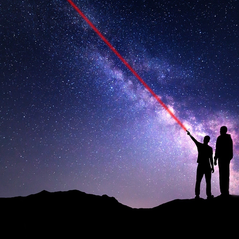 ปากกาเลเซอร์ตัวชี้แสงลําแสงที่มองเห็นได้ USB ชาร์จแบตเตอรี่ AAA ลําแสงแสงที่มีประสิทธิภาพการนําเสนอ Clicker - รูปที่ 6