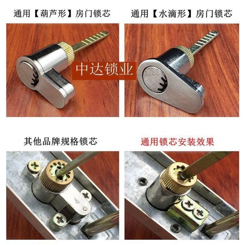 ในร่มประตูครัวเรือนห้องนอนประตูไม้แบบเก่าสากลห้องครัวห้องน้ําห้องสุขาโรงแรมลิ้นเดียวล็อคกระบอกอุปกรณ์เสริม20240718 - รูปที่ 6