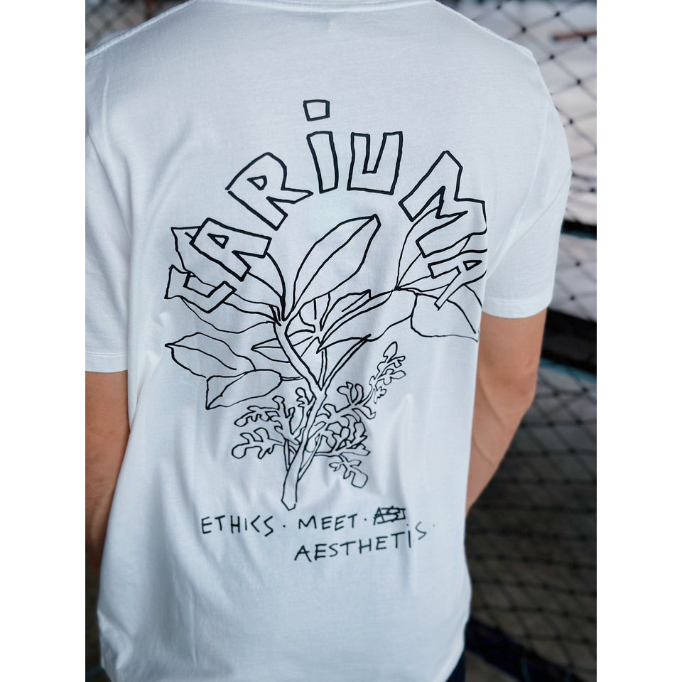 CARIUMA Rubber Tree T-Shirt White