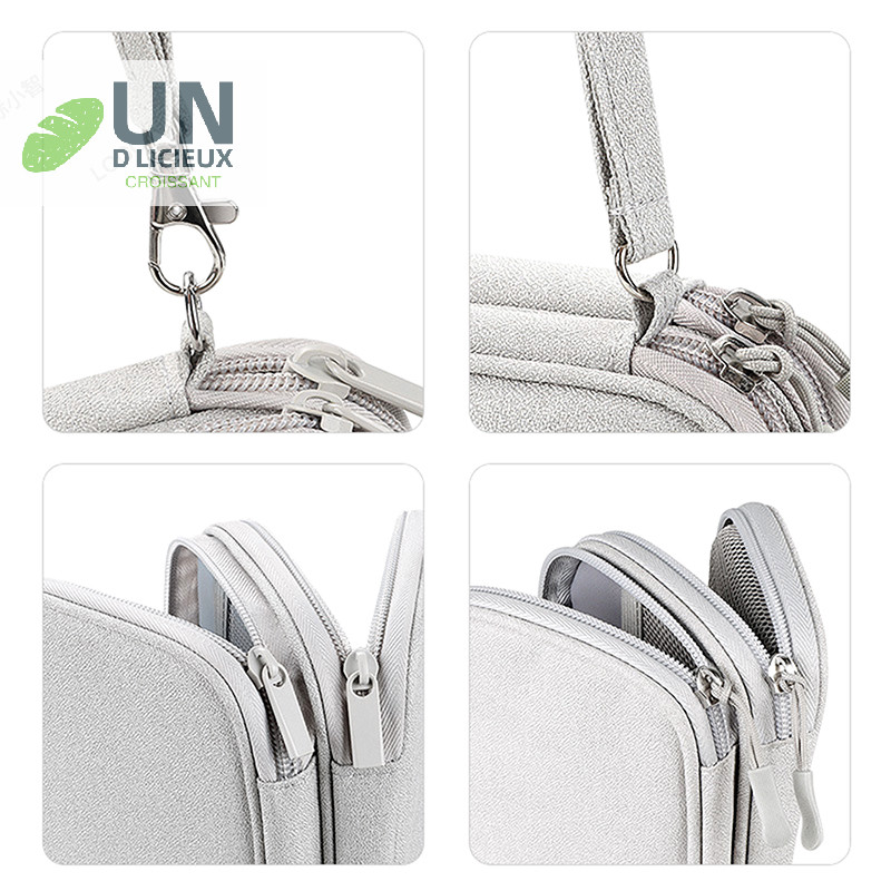 Good Travel กระเป๋าเก็บผลิตภัณฑ์ดิจิตอลแบบพกพา Multi-grids USB Data Cable Organizer Office ชุดหูฟังชาร์จ Treasure Box กระเป๋าดี