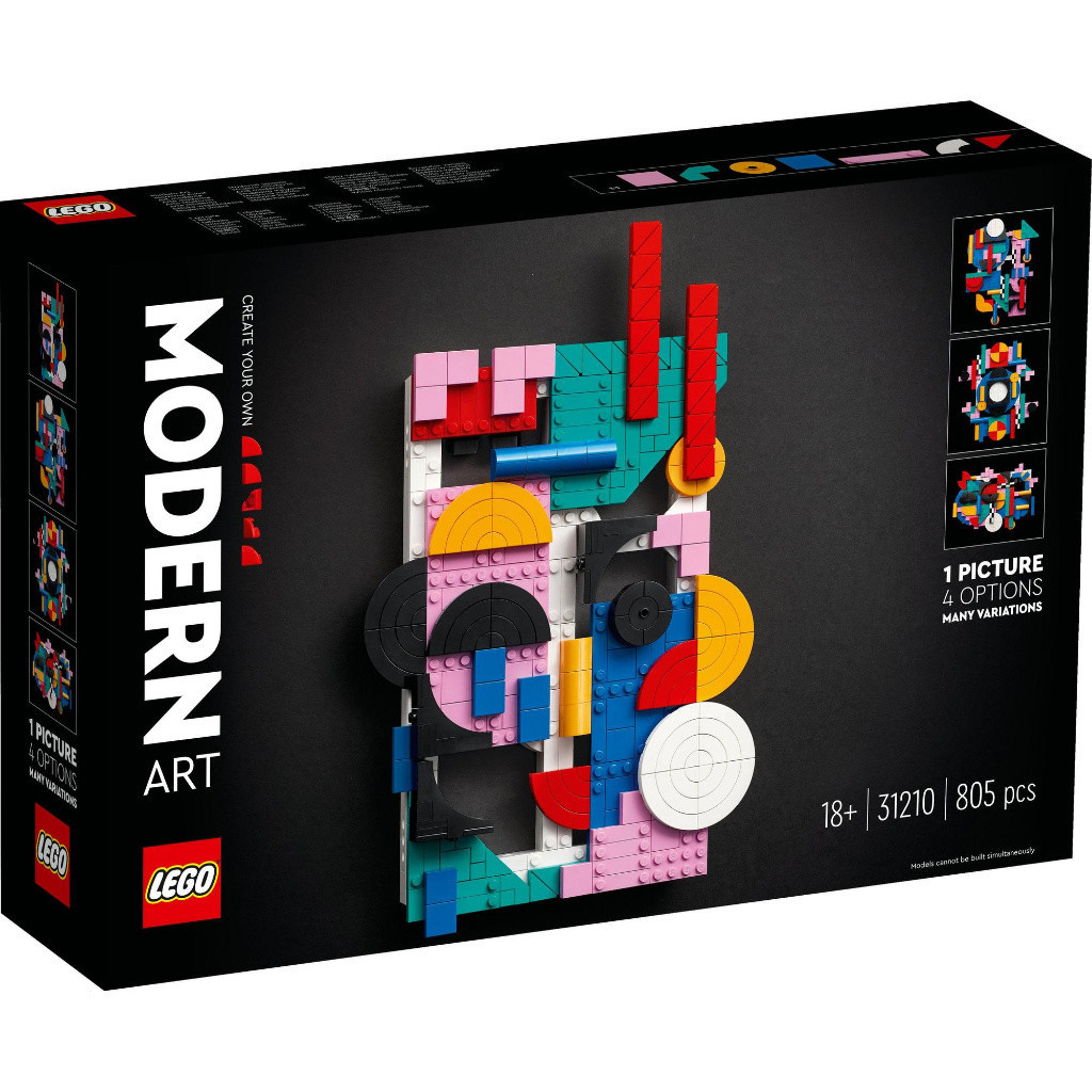 Lego Art 31210 Modern Art Building Kit (805 ชิ้น) ITAB