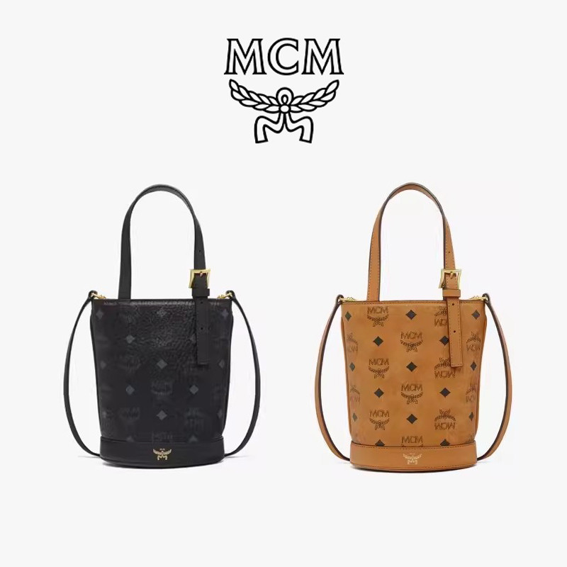 กระเป๋า MCM แท้ AREN bucket bag crossbody bag mini