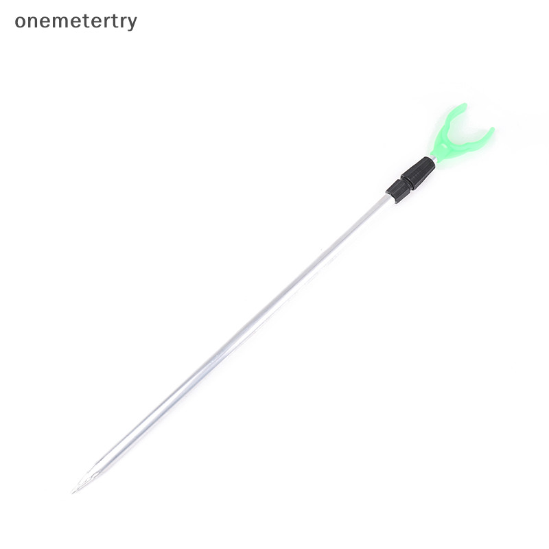 Onem 1 PC ปรับอลูมิเนียมผู้ถือเบ็ดตกปลากรอบคงที่ตกปลา Rod Fishing Pole Rack ขาตั้งตกปลา n