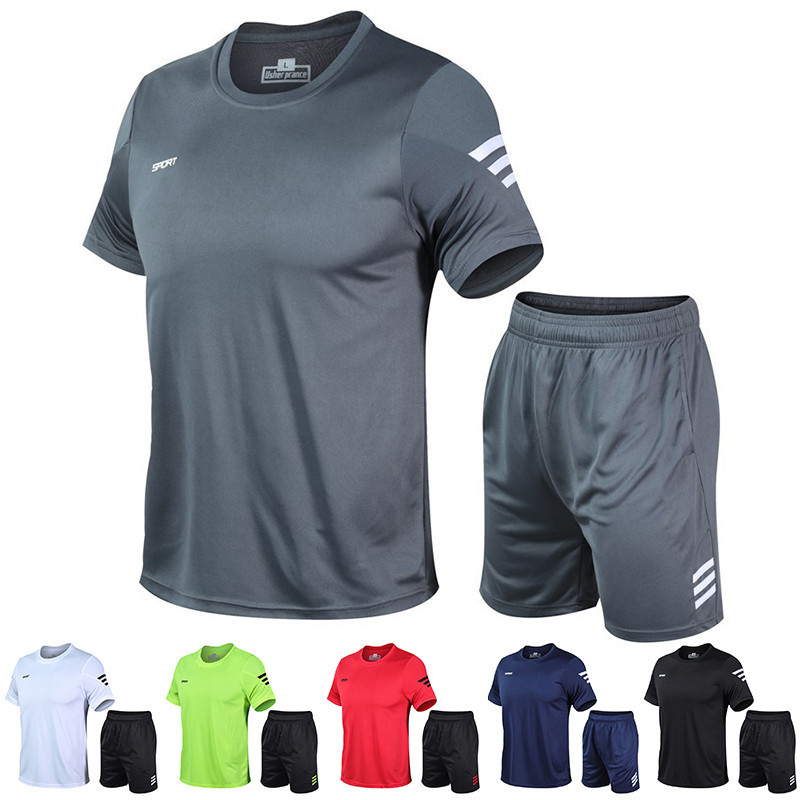 mvp sport ชุดกีฬา สูทสองชิ้น เสื้อฟุตบอล เครื่องแบบสโมสร เสื้อผ้าเทรนนิ่ง แห้งเร็ว / ระบายอากาศได้ดี