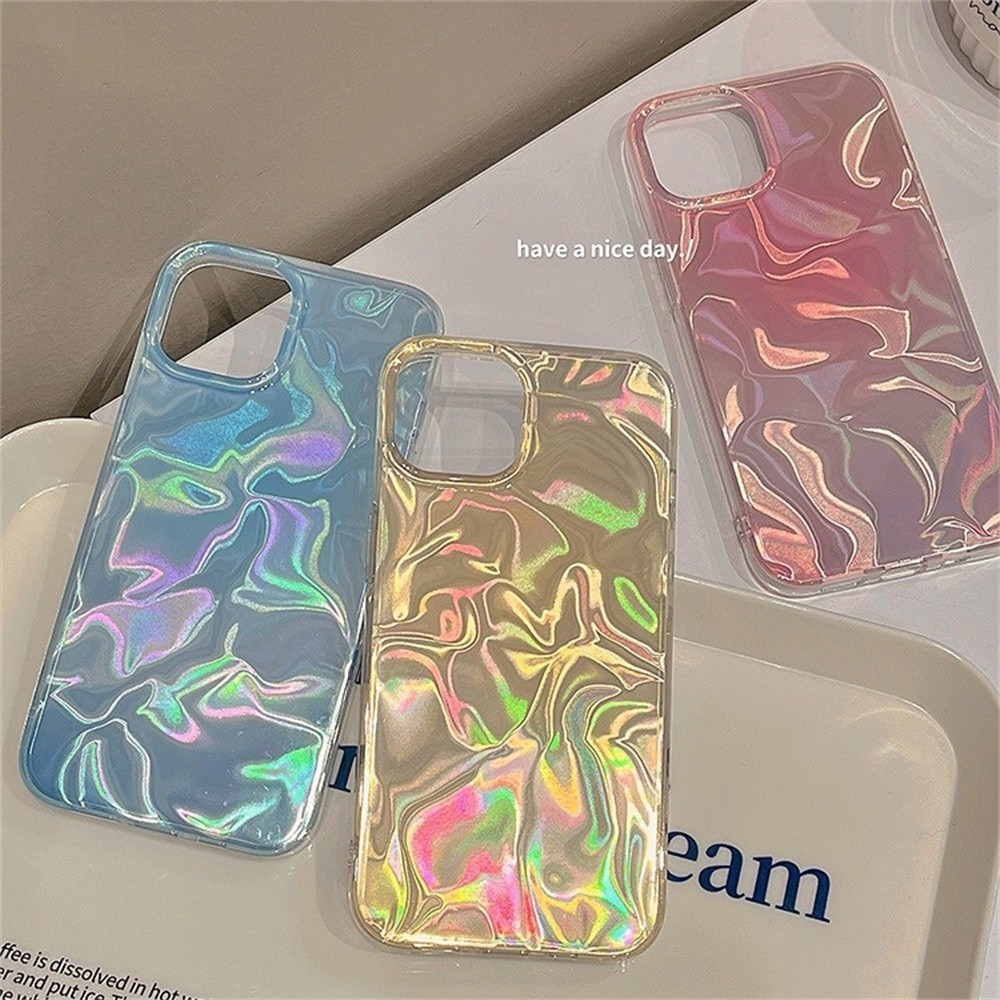 Simple Swoosh Water Ripple IMDสําหรับiPhone 15 Pro Max 14 Plus 11 12 13 iPhoneX Xs Max XR 11Pro 11Pr