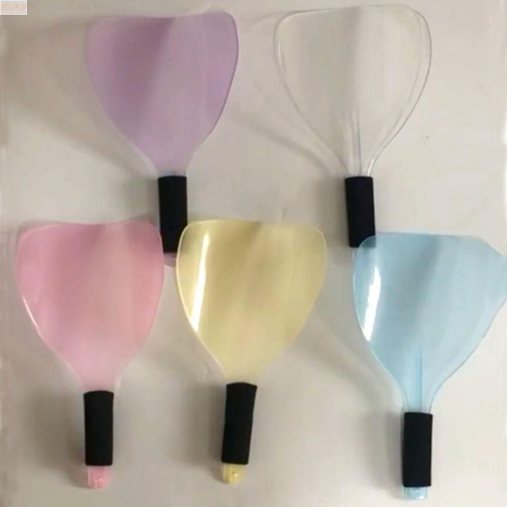 ฝาครอบโล่ทําผมสีงาช้าง,มาส์กหน้าตัดผมแบบใช้ซ้ําได้ระดับมืออาชีพ,อุปกรณ์เสริมจัดแต่งทรงผมหน้ากากสเปรย์ฉีดผมแบบใช้มือถือทนทานตัดผมป้องกันการย้อมผ