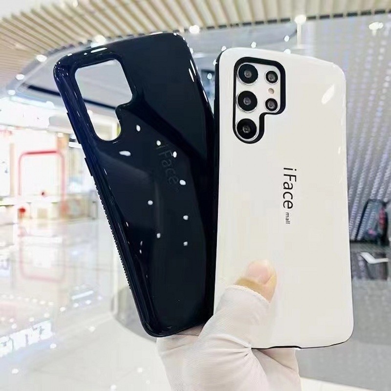 SAMSUNG เคสกันกระแทกสําหรับsamsung Galaxy S24 Ultra S24 Plus S24U S24Plus Smooth Armor Iface Mallซิล