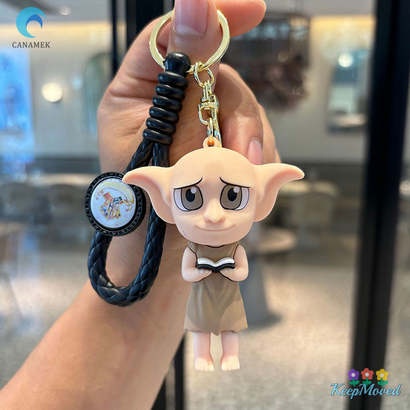 Keepmoved การ์ตูน Harri น่ารัก Magician PVC Key Chain กระเป๋าจี้ตุ๊กตา Potter Ron Weasley จี้คู่พวงกุญแจรถสําหรับเด็กของขวัญวันเกิดใหม่