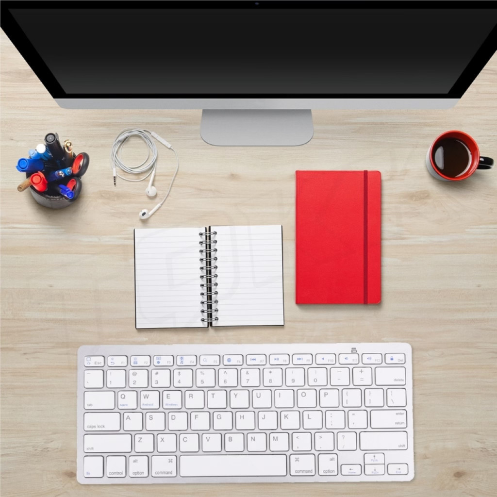 คีย์บอร์ด รุ่น BK3001 Keyboard Bluetooth คีย์บอร์ด บลูทูธ ปุ่มพิมพ์ ไทย/อังกฤษ สินค้าพร้อมจัดส่ง iTcam